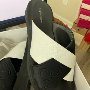 Calvin Klein slides/Sandals